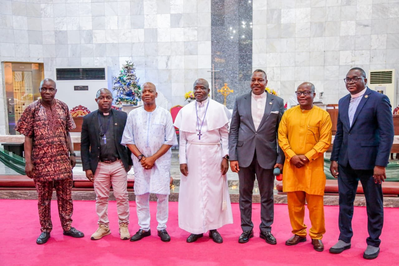 Sanwo-Olu Christian pilgrims