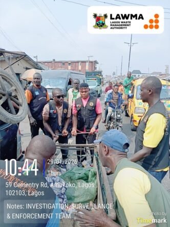 LAWMA enforcement officers