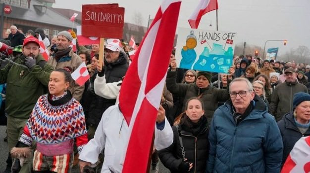 Massive Protest Erupts in Copenhagen Over Trump’s Greenland Remarks