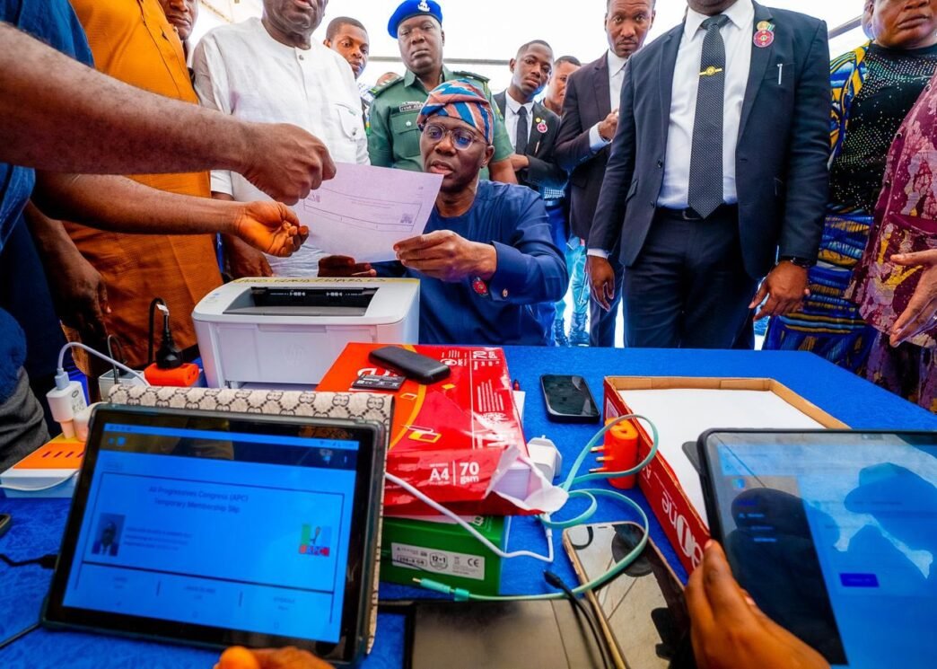 Sanwo-Olu APC e-registration