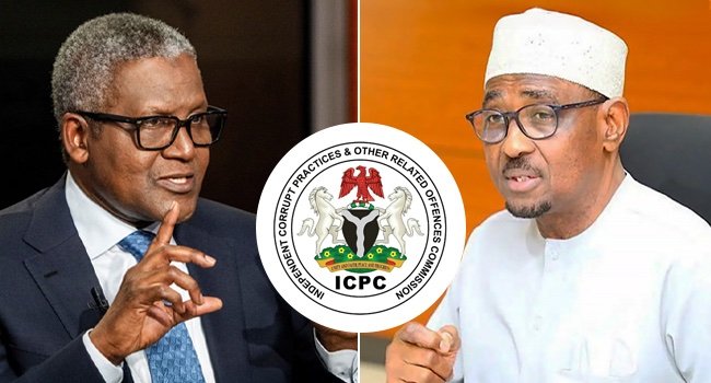 ICPC to Continue Probe of Farouk Ahmed Despite Dangote’s Withdrawal