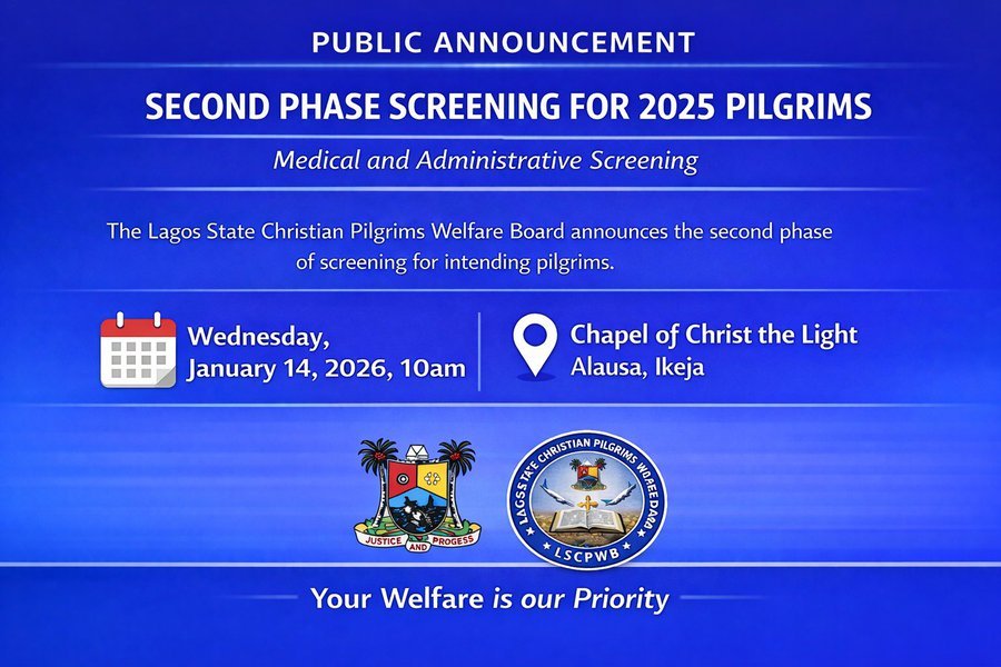 2025 Christian pilgrims screening