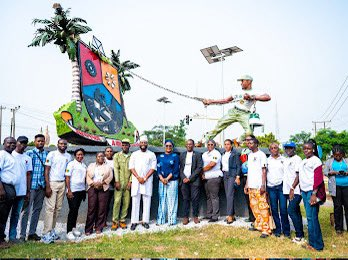 Resilient Youth sculpture Lagos