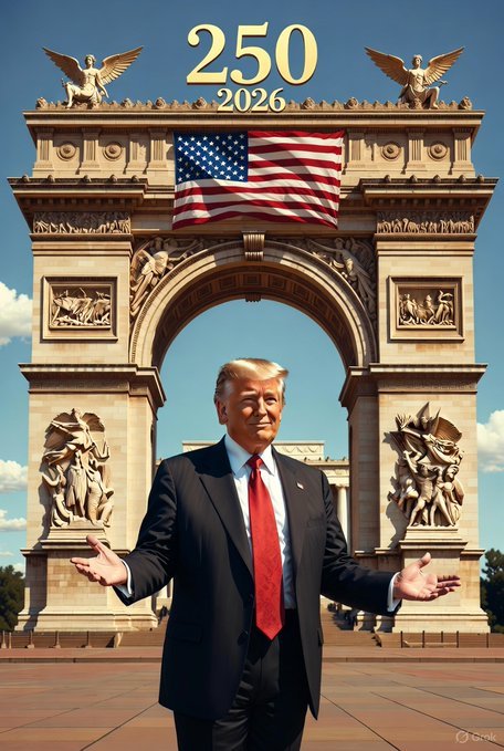 Trump Announces Triumphal Arch Monument Construction in Washington