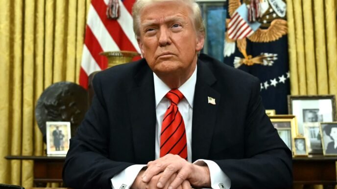 Trump Vetoes Major Foreign Aid Bill