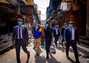 Sanwo-Olu Confirms Eight Lost Lives, 13 Rescued in GNI Building Fire