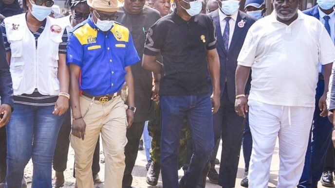 Sanwo-Olu Confirms Eight Lost Lives, 13 Rescued in GNI Building Fire