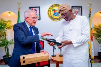 Sanwo-Olu Meets Former U.S. Envoy McCulley to Advance Food Security, Trade Partnerships