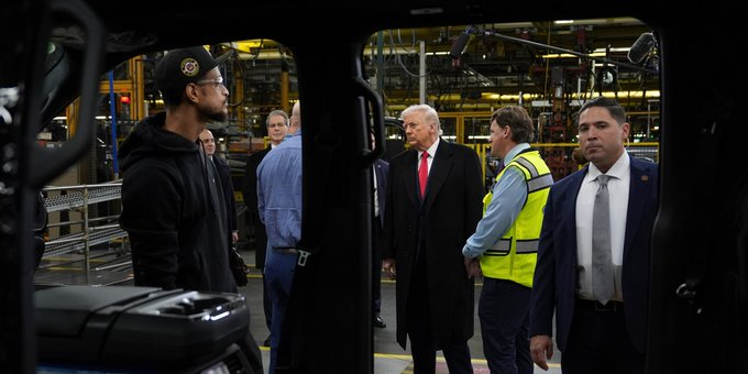 Suspended Ford Worker Who Heckled Trump Sparks Over $800,000 in Online Donations