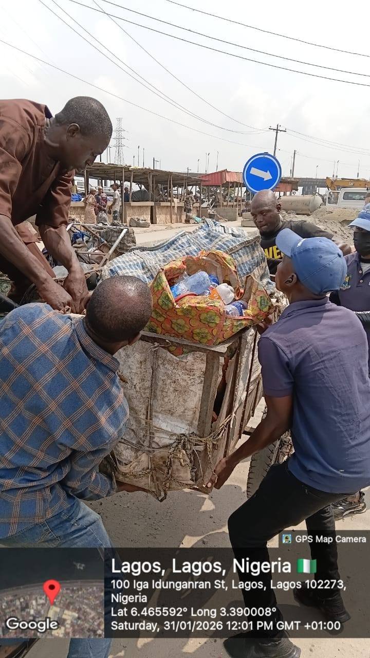 LAWMA enforcement Isale-Eko