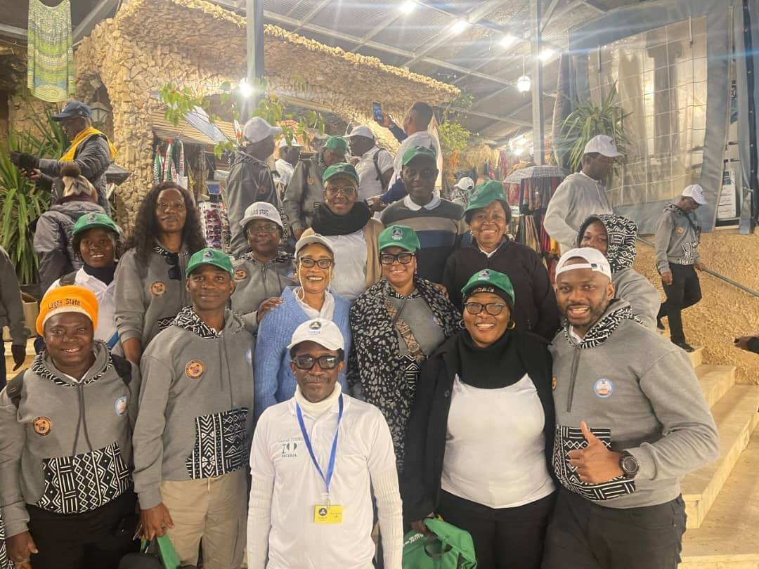 Lagos pilgrims in Israel