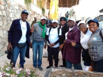 Lagos pilgrims in Israel