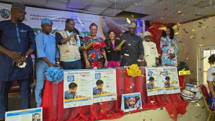 Measles–Rubella vaccination in Lagos