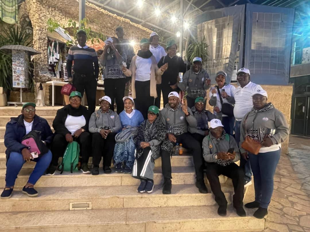 Lagos pilgrims in Israel