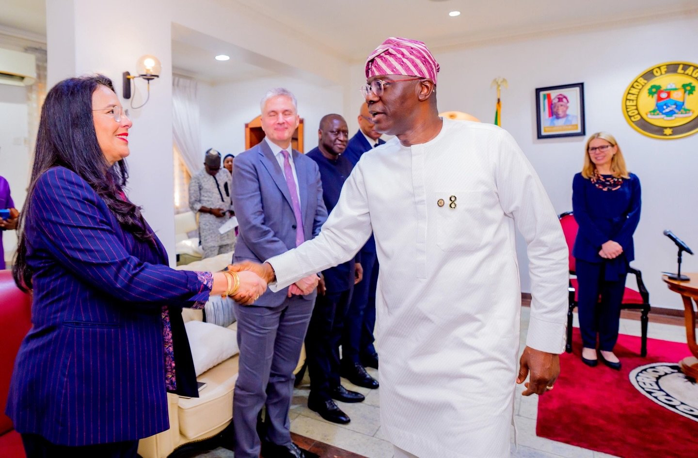Sanwo-Olu World Bank meeting