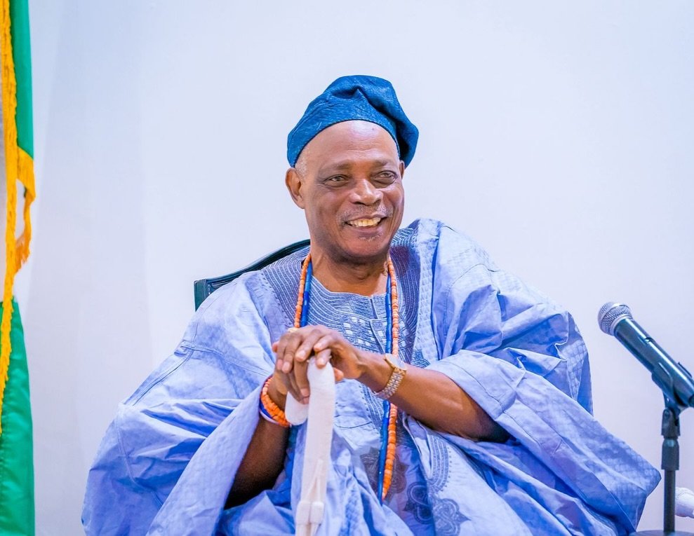 Olubadan courtesy visit Lagos House