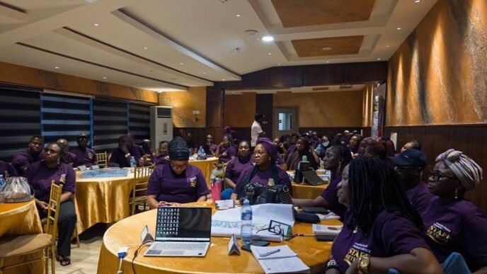 Lagos Liaison Office staff