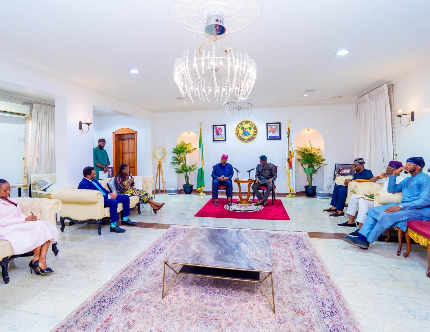 Sanwo-Olu Union Bank meeting