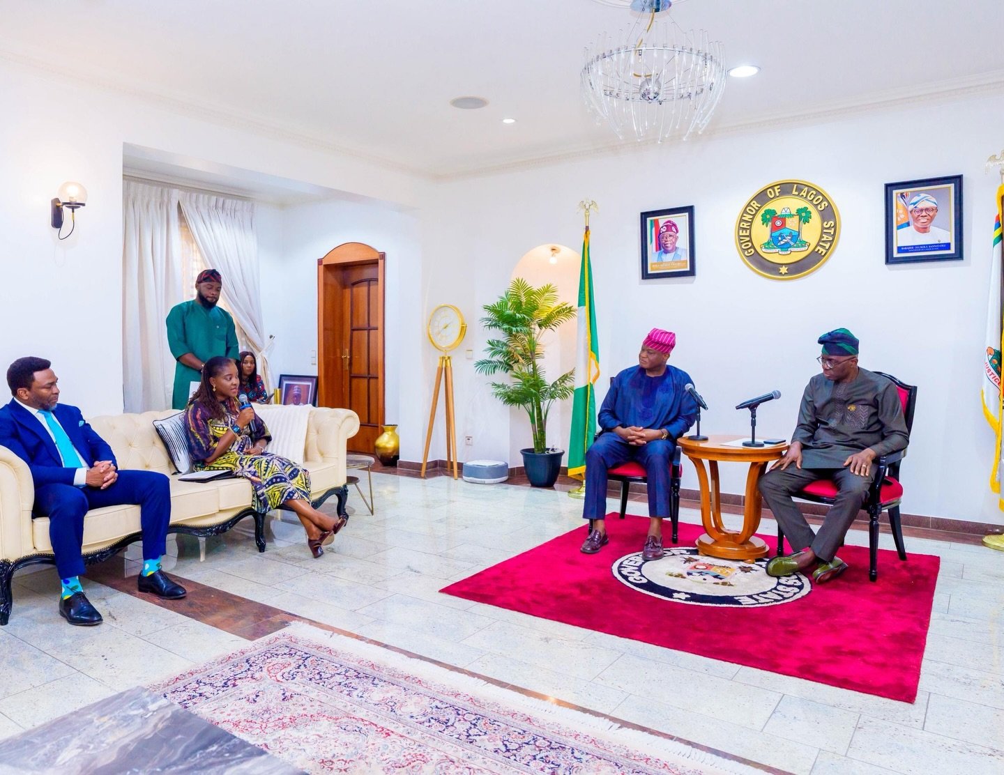 Sanwo-Olu Union Bank meeting