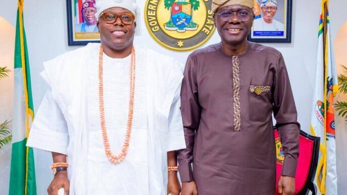 Sanwo-Olu meets Oniru