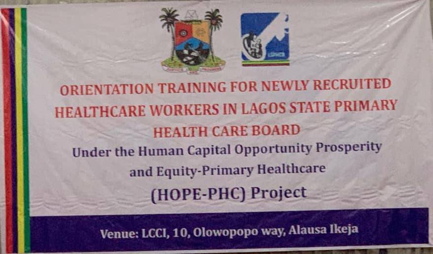 HOPE–PHC Project Lagos