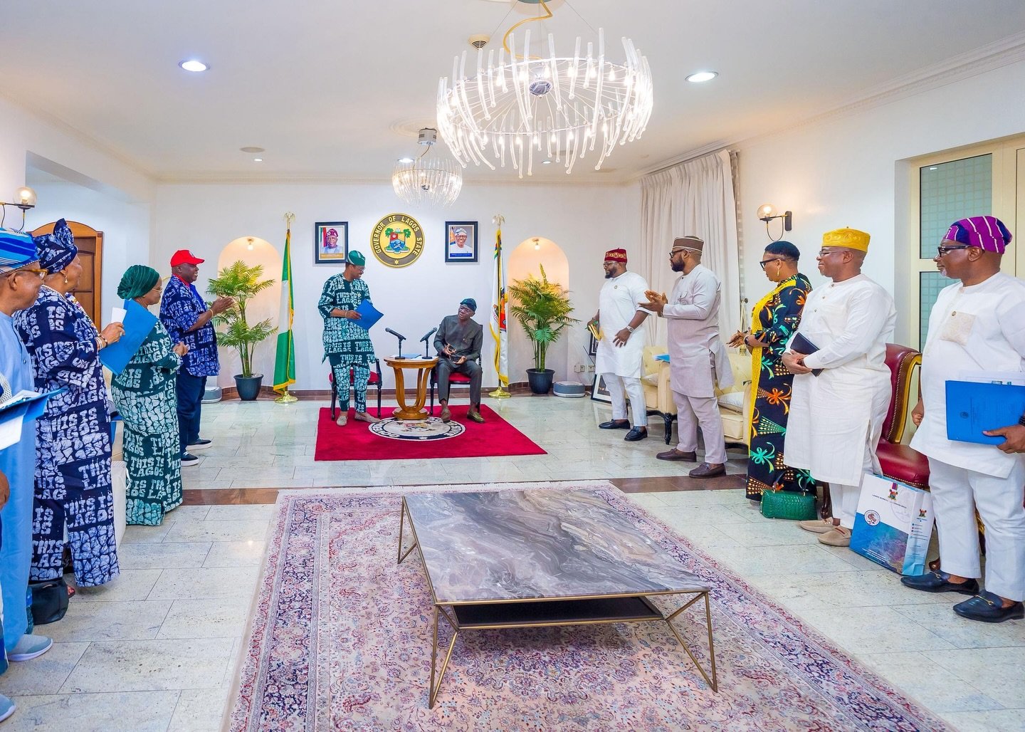 Sanwo-Olu retirees meeting