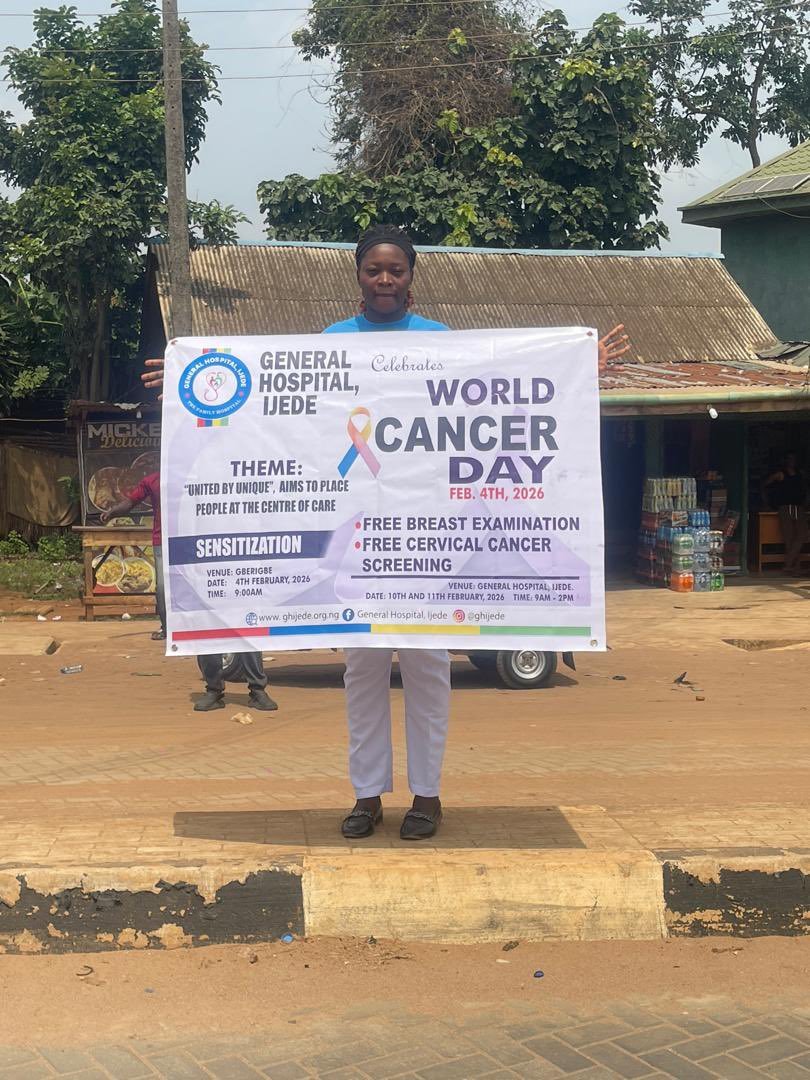 General Hospital Ijede Sensitises Residents on Early Cancer Detection in Ikorodu