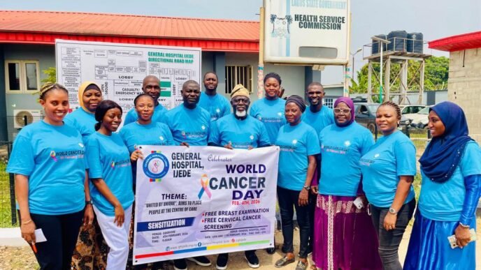 General Hospital Ijede Sensitises Residents on Early Cancer Detection in Ikorodu