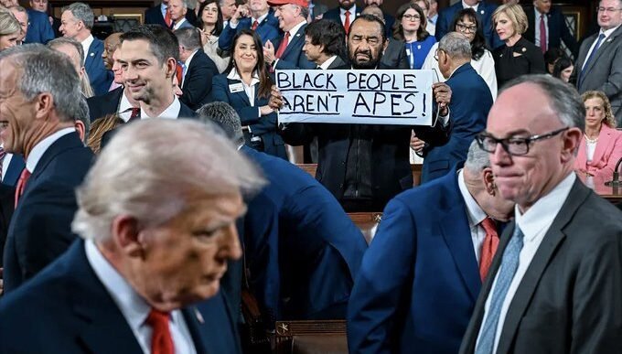 Al Green Escorted Out of Trump State of the Union After Protest in Congress