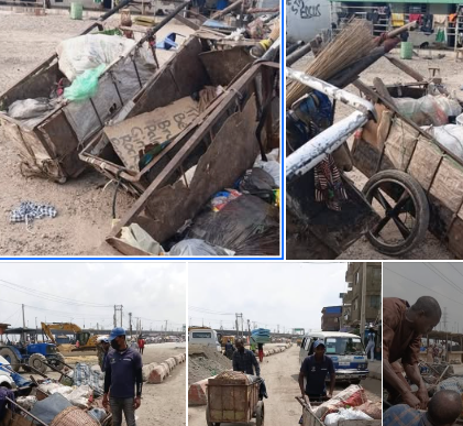 LAWMA enforcement Isale-Eko