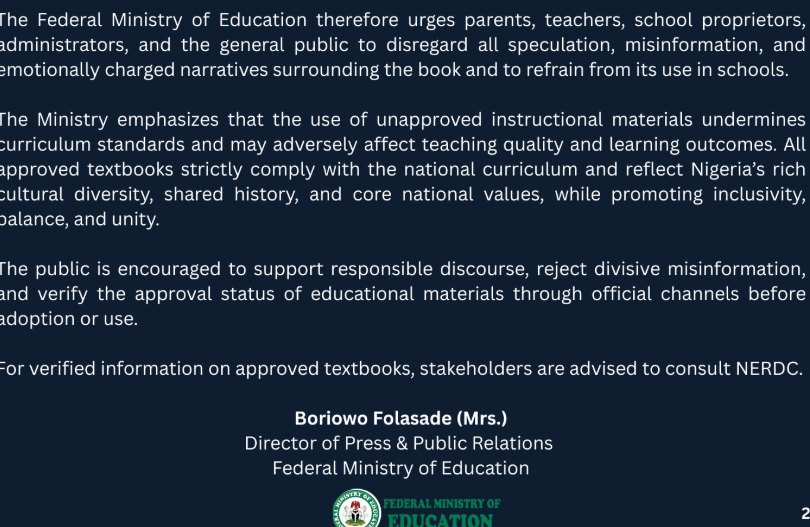 Living History textbook approval