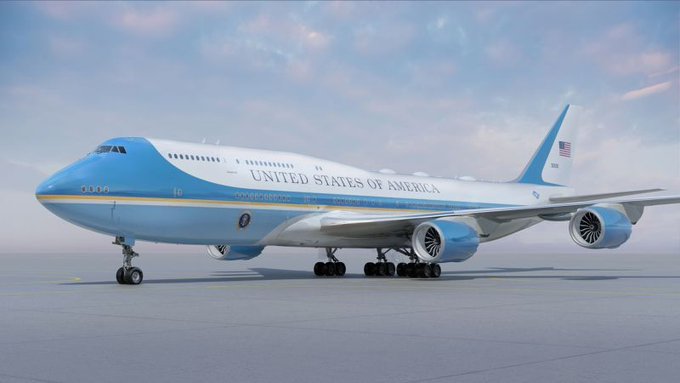 U.S. Air Force VIP Fleet Set for Repaint in Trump-Preferred Colour Scheme — Report