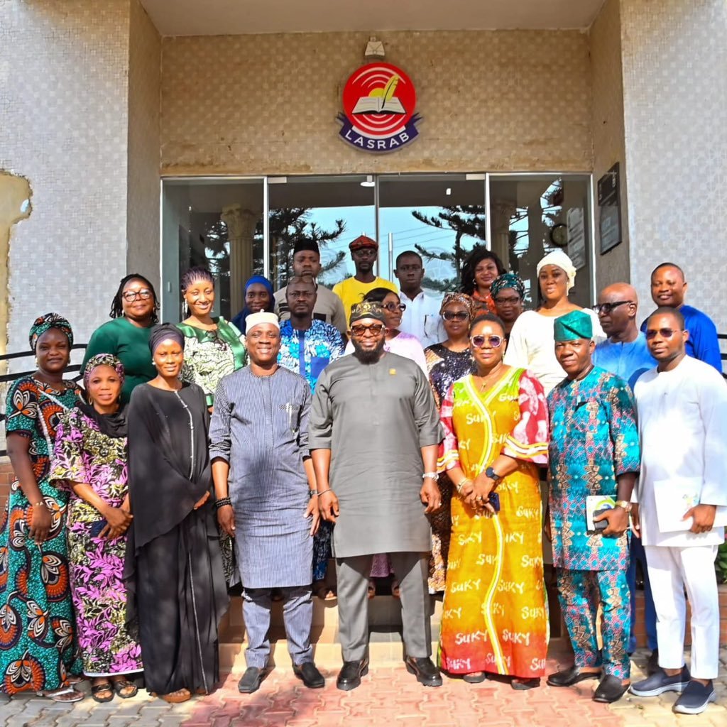 Lagos Head of Service Visits LASRAB to Boost Efficiency
