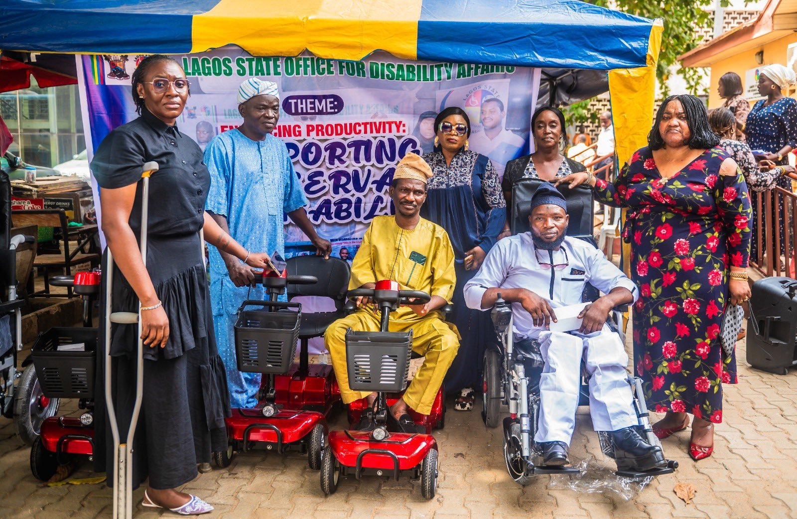 LASODA Empowers Civil Servants with Disabilities with Work Tools to Boost Productivity