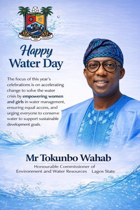 World Water Day: Lagos Urges Residents to Prioritise Water Conservation