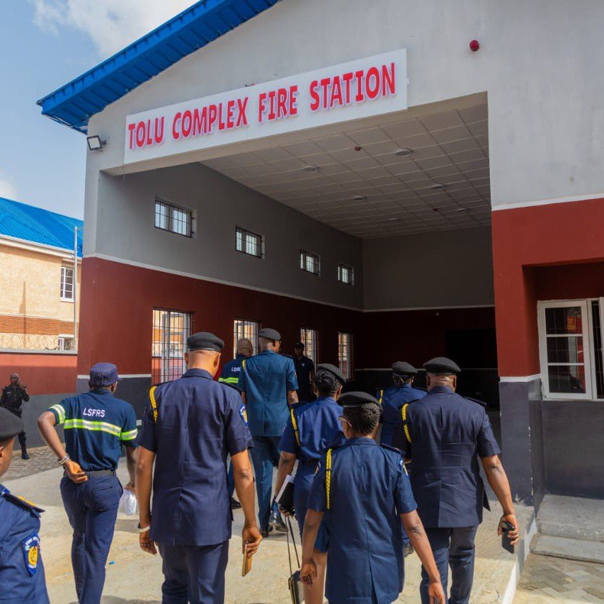 Lagos fire station