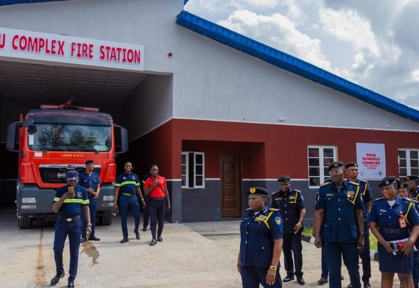 Lagos fire station