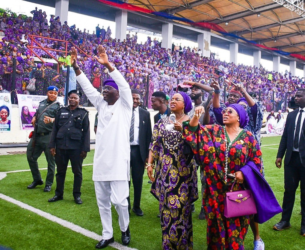 IWD 2026: Sanwo-Olu, Wife Call for Action on Women’s Rights, Empowerment