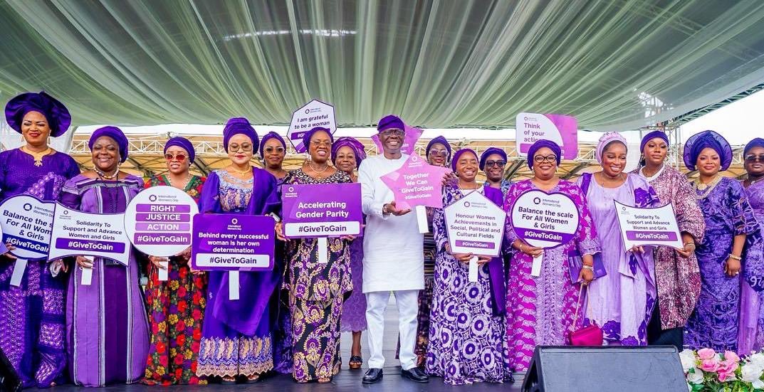 IWD 2026: Sanwo-Olu, Wife Call for Action on Women’s Rights, Empowerment