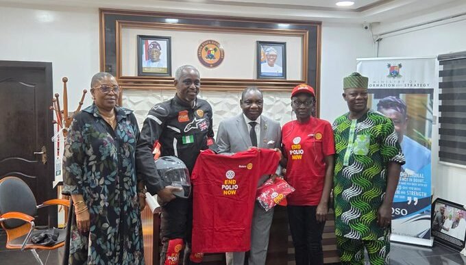 LASG Supports London-Lagos Ride for End Polio Now Campaign
