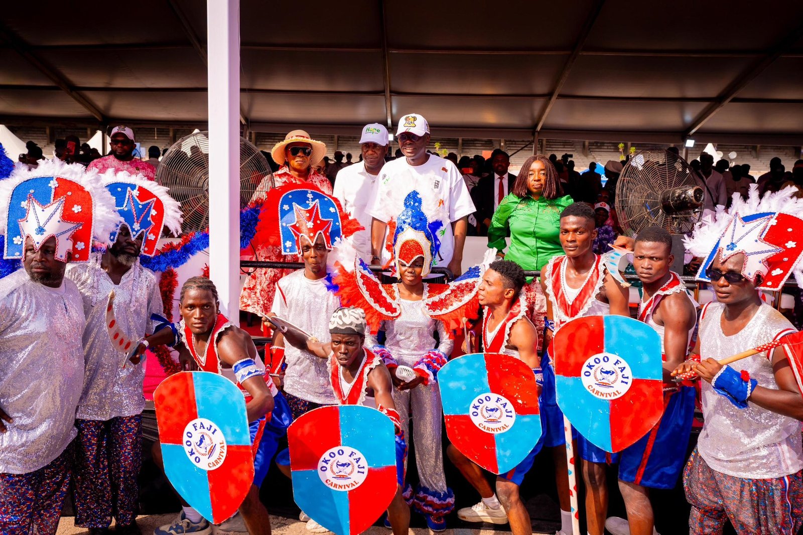 Governor Sanwo-Olu Joins 2026 Lagos Fanti Carnival at Tafawa Balewa Square