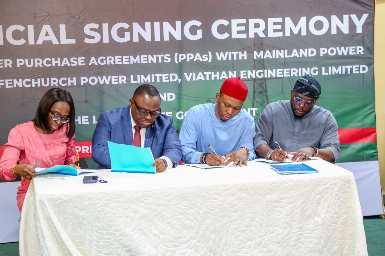 Lagos Signs Strategic Power Purchase Agreements to Boost Energy Supply