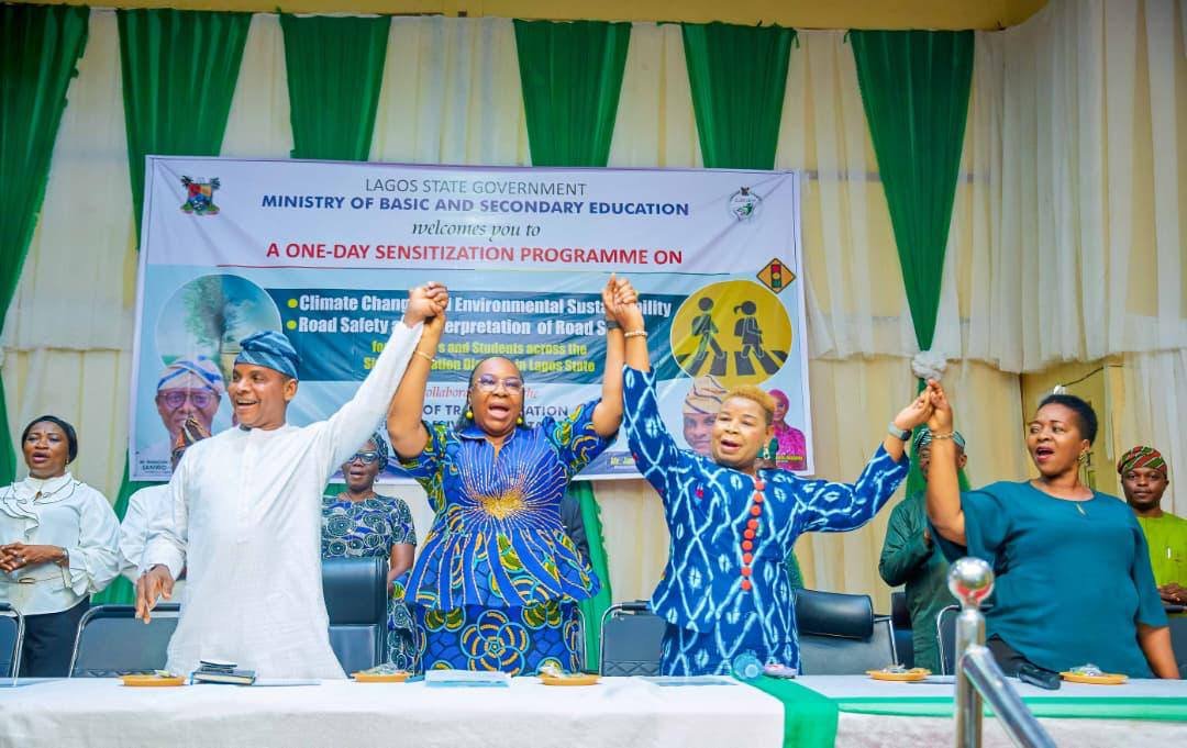 LASG Sensitises Teachers, Students On Road Safety, Climate Change