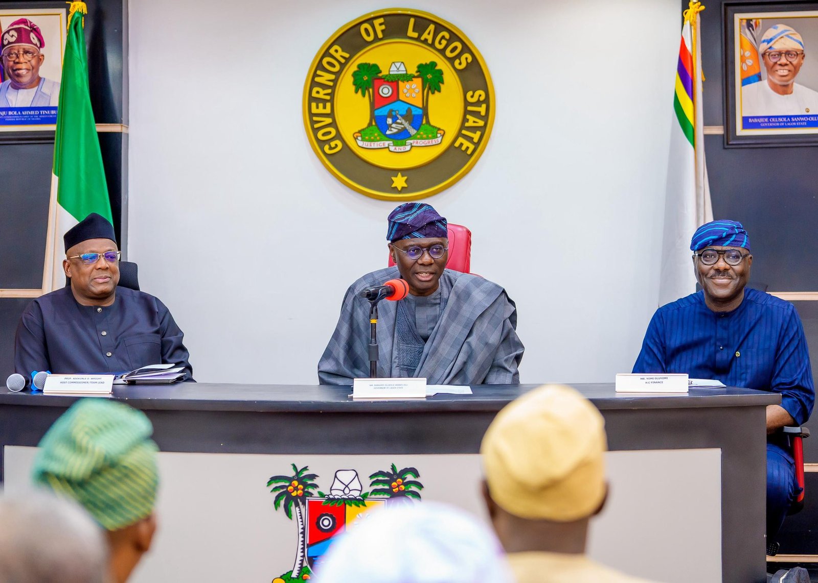 Eko Hot News, Sanwo-Olu hosts RMAFC delegation, Lagos State Government, RMAFC, Fiscal Cooperation Nigeria