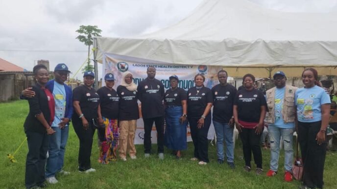 Lagos Health District V Delivers Free Healthcare, Enrols 2,500 Residents in Badagry Outreach