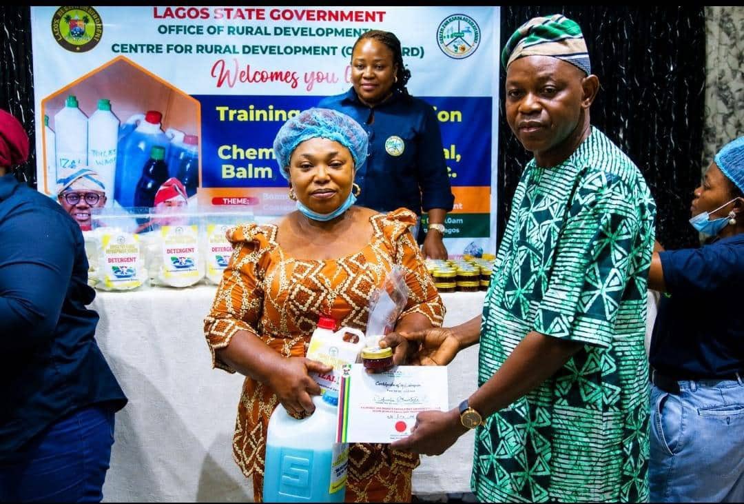 Lagos Trains Residents on Household Chemicals Production to Boost Entrepreneurship