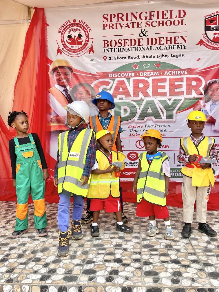 Springfield Private School, Bosede Idehen International Academy Raise Future Leaders Through Inspiring Career Day