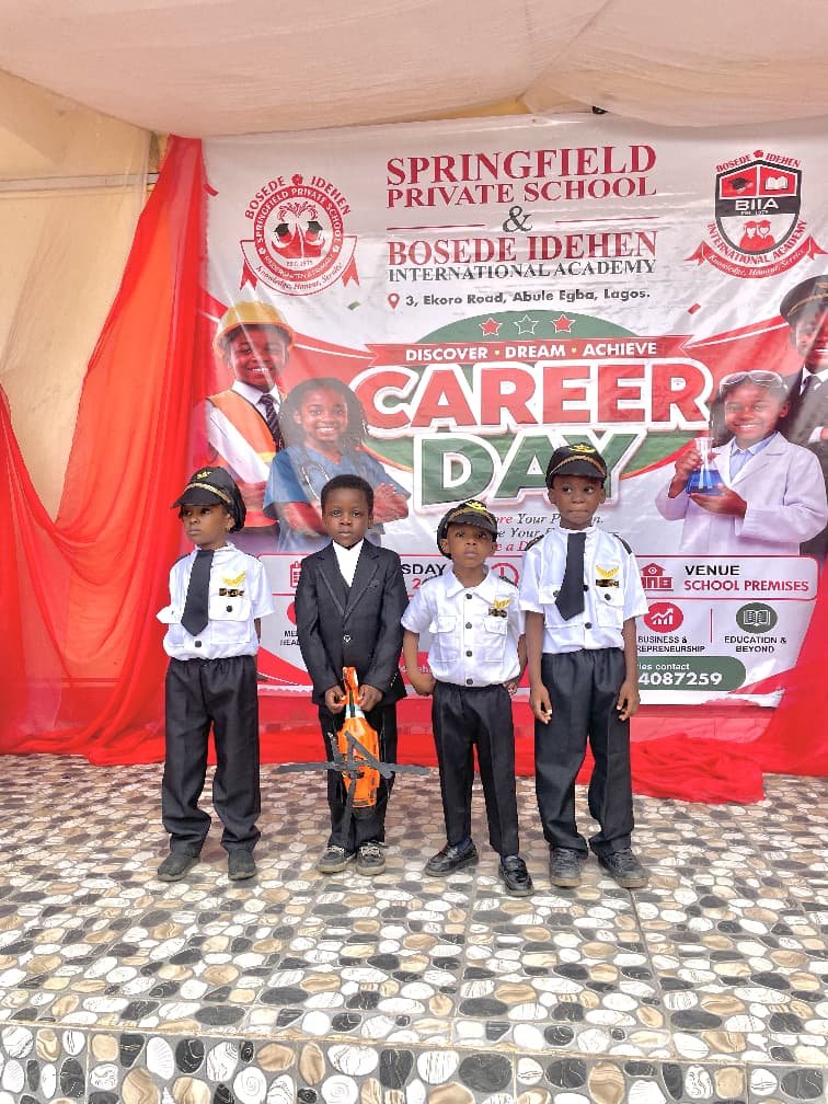 Springfield Private School, Bosede Idehen International Academy Raise Future Leaders Through Inspiring Career Day